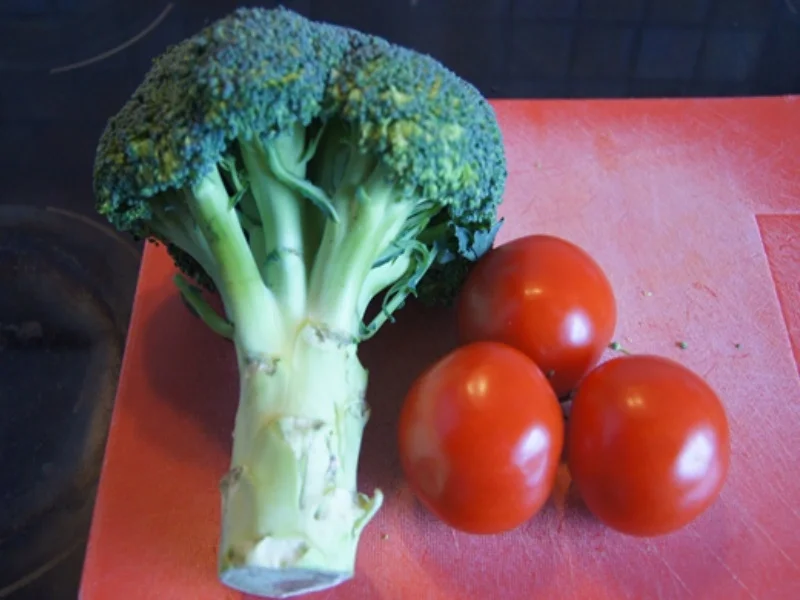 Schweinenackensteak mit pikanten Gemüse - Rezept - Bild Nr. 4