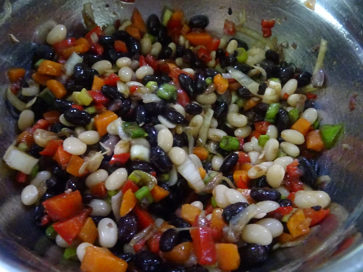 Bunter Bohnen-Salat - Rezept - Bild Nr. 8070