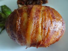Kartoffel-Bomben im Bacon-Mantel und Käsefüllung - Rezept - Bild Nr. 8070