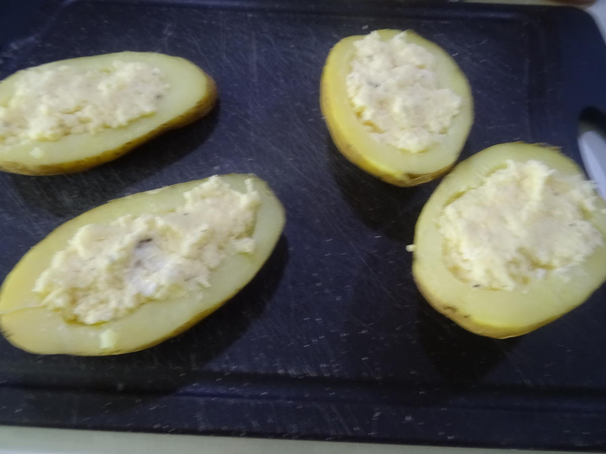 Kartoffel-Bomben im Bacon-Mantel und Käsefüllung - Rezept - Bild Nr. 8073