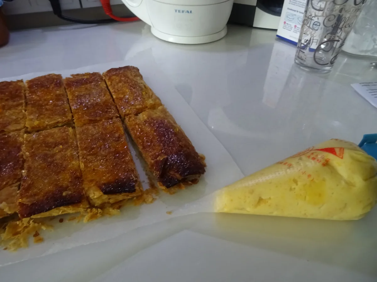 Mille-feuille, die etwas andere "Napoleon-Schnitte" - Rezept - Bild Nr. 8078