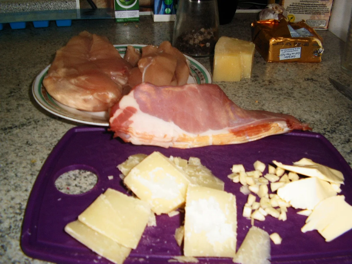 Rezept: Hasselbackhähnche Bild Nr. 3 Hasselbackhähnche - Rezept - Bild Nr. 3