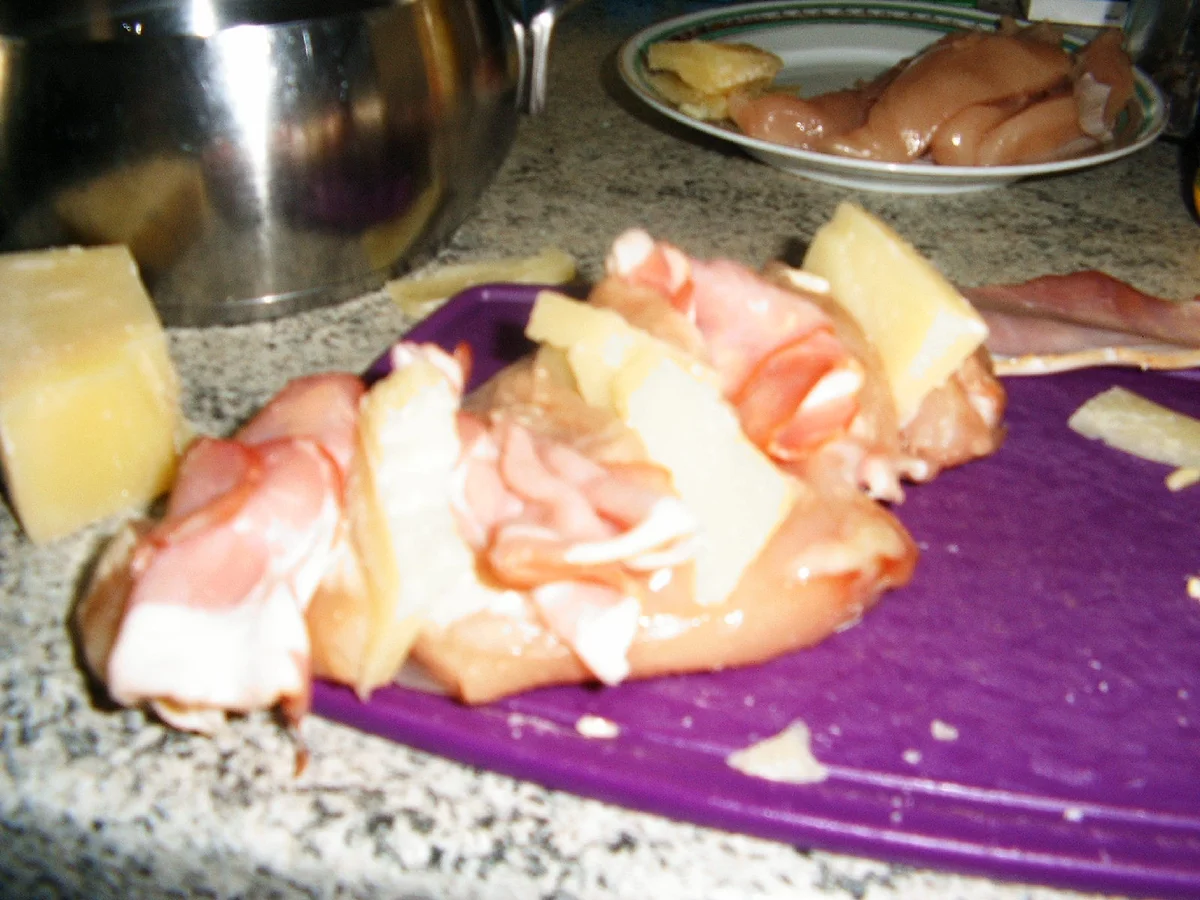 Rezept: Hasselbackhähnche Bild Nr. 4 Hasselbackhähnche - Rezept - Bild Nr. 4