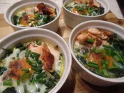 Gebackene Eier mit Spinat und Lachs - Rezept - Bild Nr. 8070