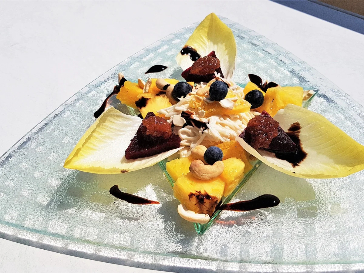 Selleriesalat mit Ananas und Rote Beete - Rezept - Bild Nr. 8071