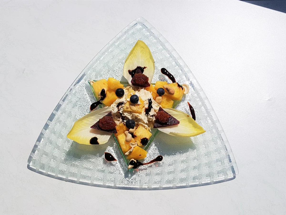 Selleriesalat mit Ananas und Rote Beete - Rezept - Bild Nr. 8072