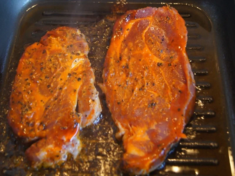 Rezept: Schweinenackensteak mit pikanten Gemüse Bild Nr. 17 Schweinenackensteak mit pikanten Gemüse - Rezept - Bild Nr. 17