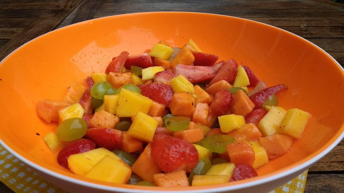 Karibischer Obstsalat - Rezept - Bild Nr. 8069