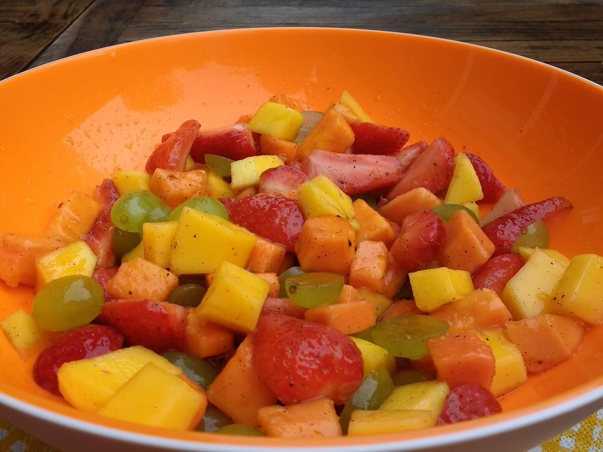 Karibischer Obstsalat - einfach - von flottelotte19