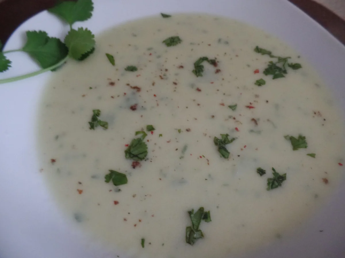 Kohlrabi-Koriander-Suppe - Rezept - Bild Nr. 8069
