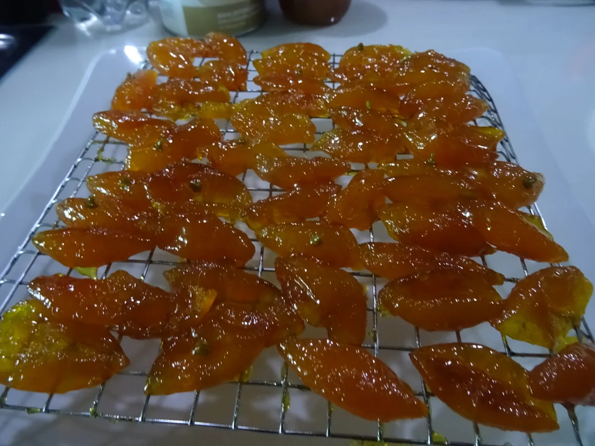 Kandieren von Früchten - Rezept - Bild Nr. 8071