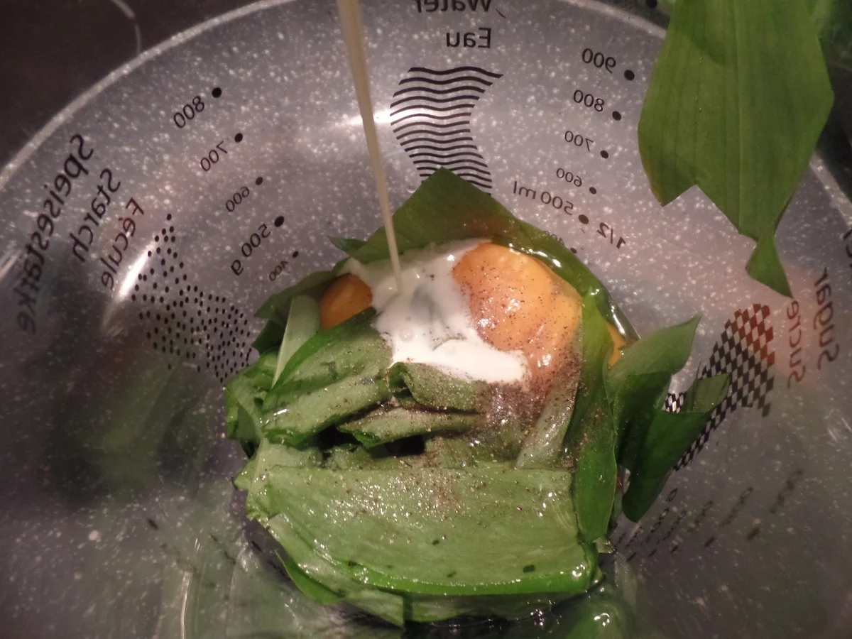 Rezept: Bärlauch-Omelett Bild Nr. 8071 Bärlauch-Omelett - Rezept - Bild Nr. 8071