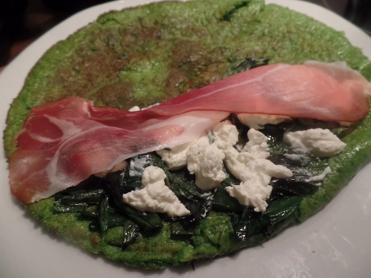 Rezept: Bärlauch-Omelett Bild Nr. 8075 Bärlauch-Omelett - Rezept - Bild Nr. 8075