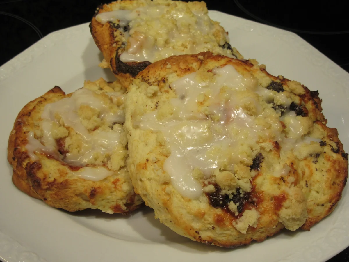 Backen: Klecksel-Schnecken - Rezept - Bild Nr. 2