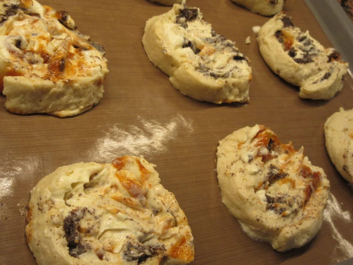 Backen: Klecksel-Schnecken - Rezept - Bild Nr. 7