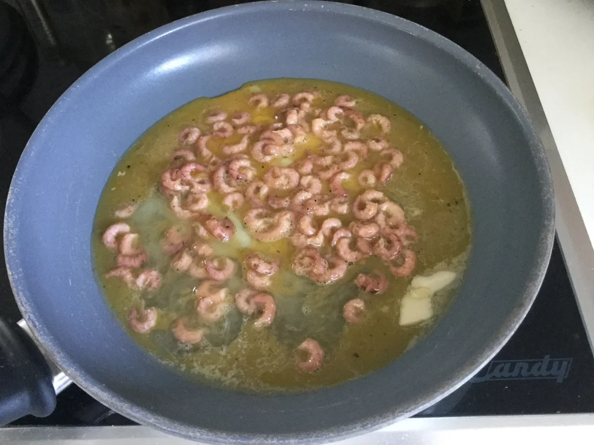 Nordseekrabben baden im Ei - Rezept - Bild Nr. 8071