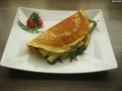 Pfannekuchen gefüllt mit Schinken, Tomaten, Rucola und Spargel - Rezept - Bild Nr. 8069