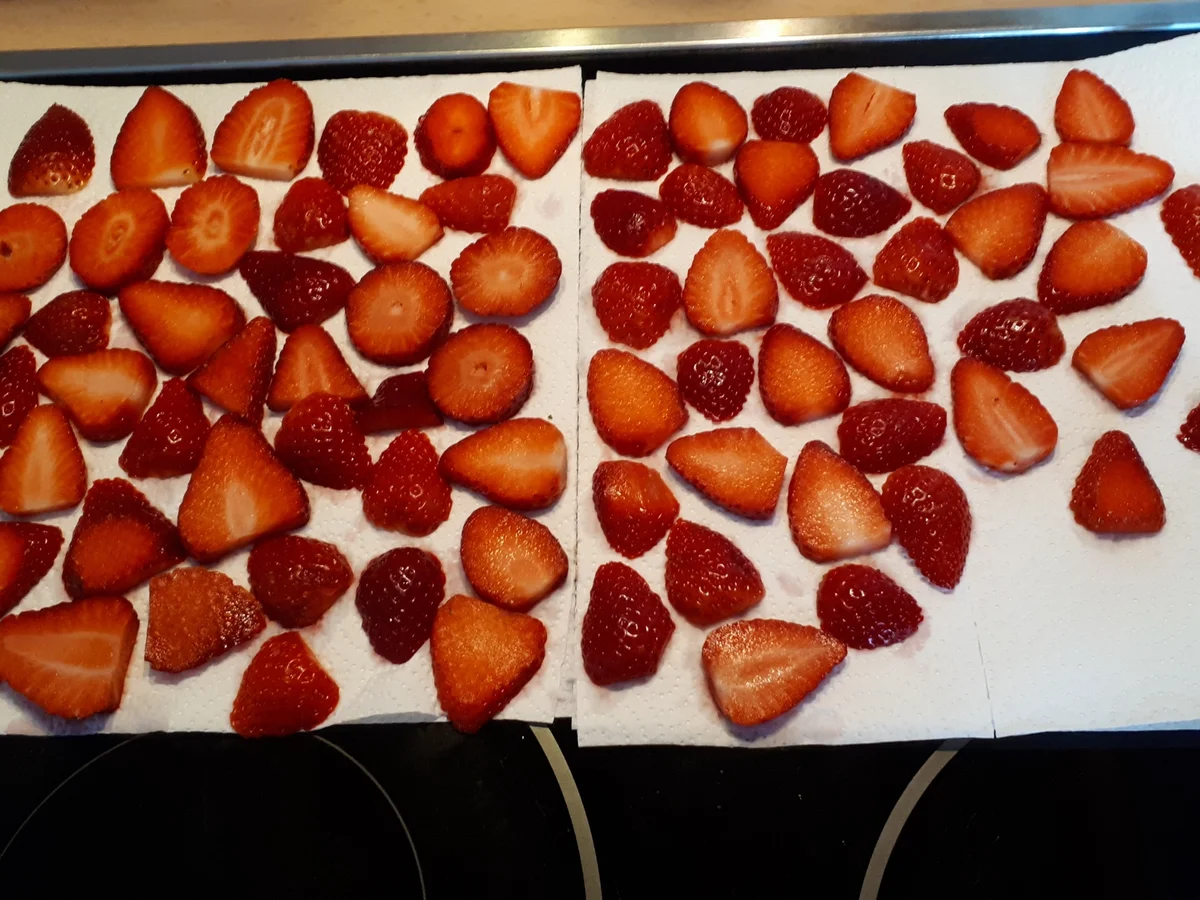 Rezept: Erdbeer-Chips Bild Nr. 3 Erdbeer-Chips - Rezept - Bild Nr. 3