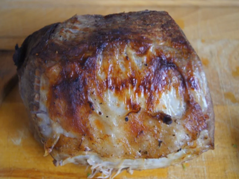 Schmorsauerbraten mit Gemüsesauce, Spargel und Kartoffeln - Rezept - Bild Nr. 8079