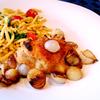 Ein kleines Hähnchen-Cordon bleu mit winzigen Zwiebeln - Rezept - Bild Nr. 8072