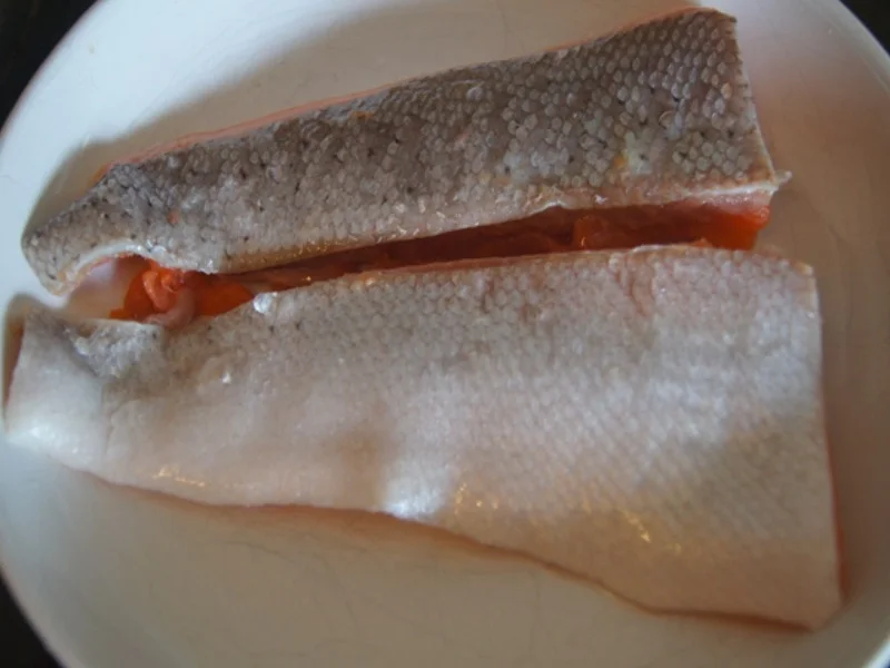 Rezept: Curry-Spargel mit Lachsforellenfilet Bild Nr. 8098 Curry-Spargel mit Lachsforellenfilet - Rezept - Bild Nr. 8098