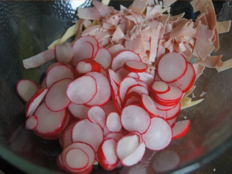 Gemischter Salat u.a. mit Blumenkohl - Rezept - Bild Nr. 8095