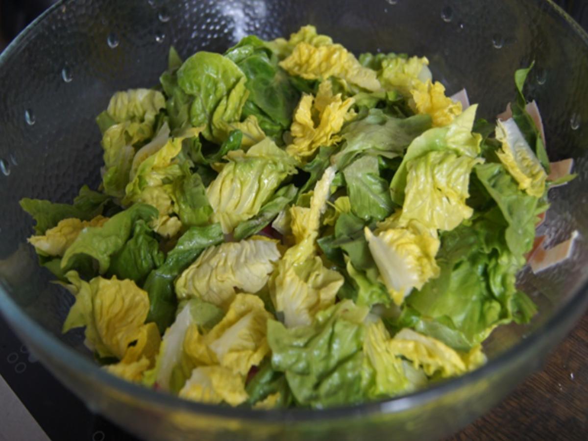 Gemischter Salat u.a. mit Blumenkohl - Rezept - Bild Nr. 8096