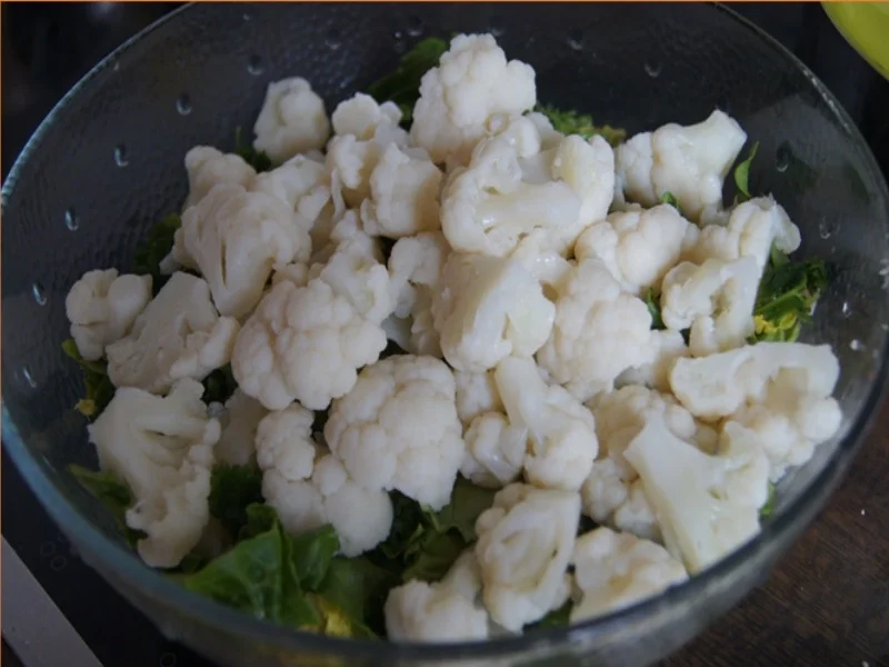Gemischter Salat u.a. mit Blumenkohl - Rezept - Bild Nr. 8097