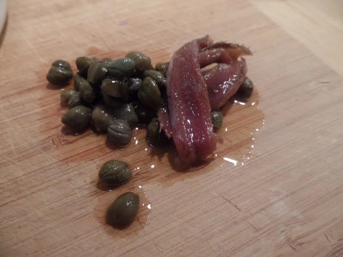 Bärlauch-Klopse "Königsberg " mit gedünsteten Möhren -Spaghetti - Rezept - Bild Nr. 8087