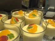 Orangen-Creme, dazu Espresso-Mousse - Rezept - Bild Nr. 2