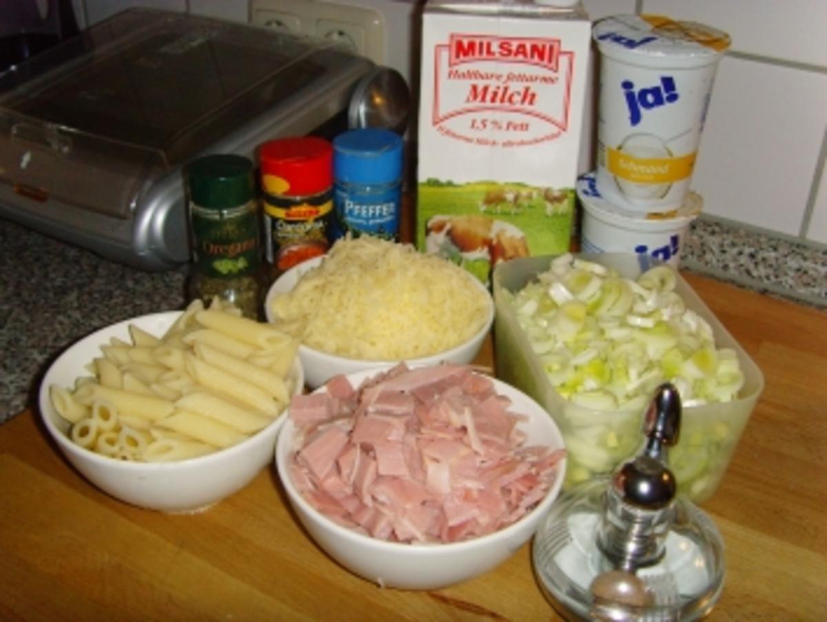 Nudelauflauf.... nach Carbonara Art... - Rezept mit Bild - kochbar.de