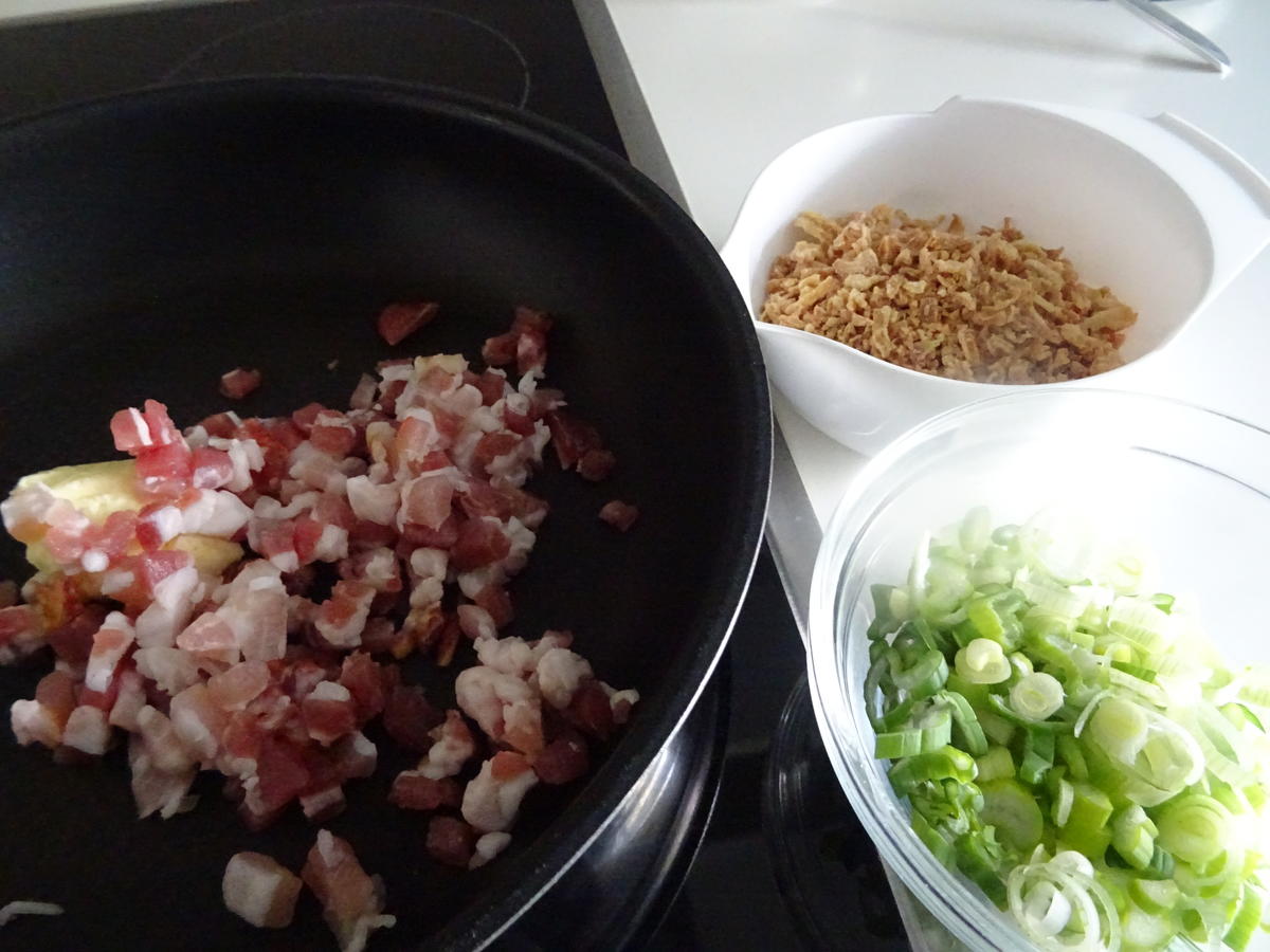 Forelle geräuchert mit rustikalem Kartoffelstampf und Radieschen-Salat - Rezept - Bild Nr. 8103