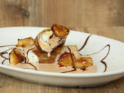 Crêpes mit Bananenquark und Portwein-Zabaglione (Detlef Steves) - Rezept - Bild Nr. 2