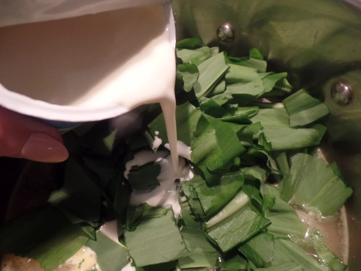 Lachsfilet auf Kurkuma-Spargel mit Bärlauchsauce - Rezept - Bild Nr. 8105