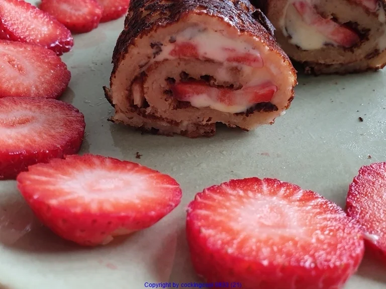 Fluffige Pfannkuchen oder Palatschinken - Rezept - Bild Nr. 8122