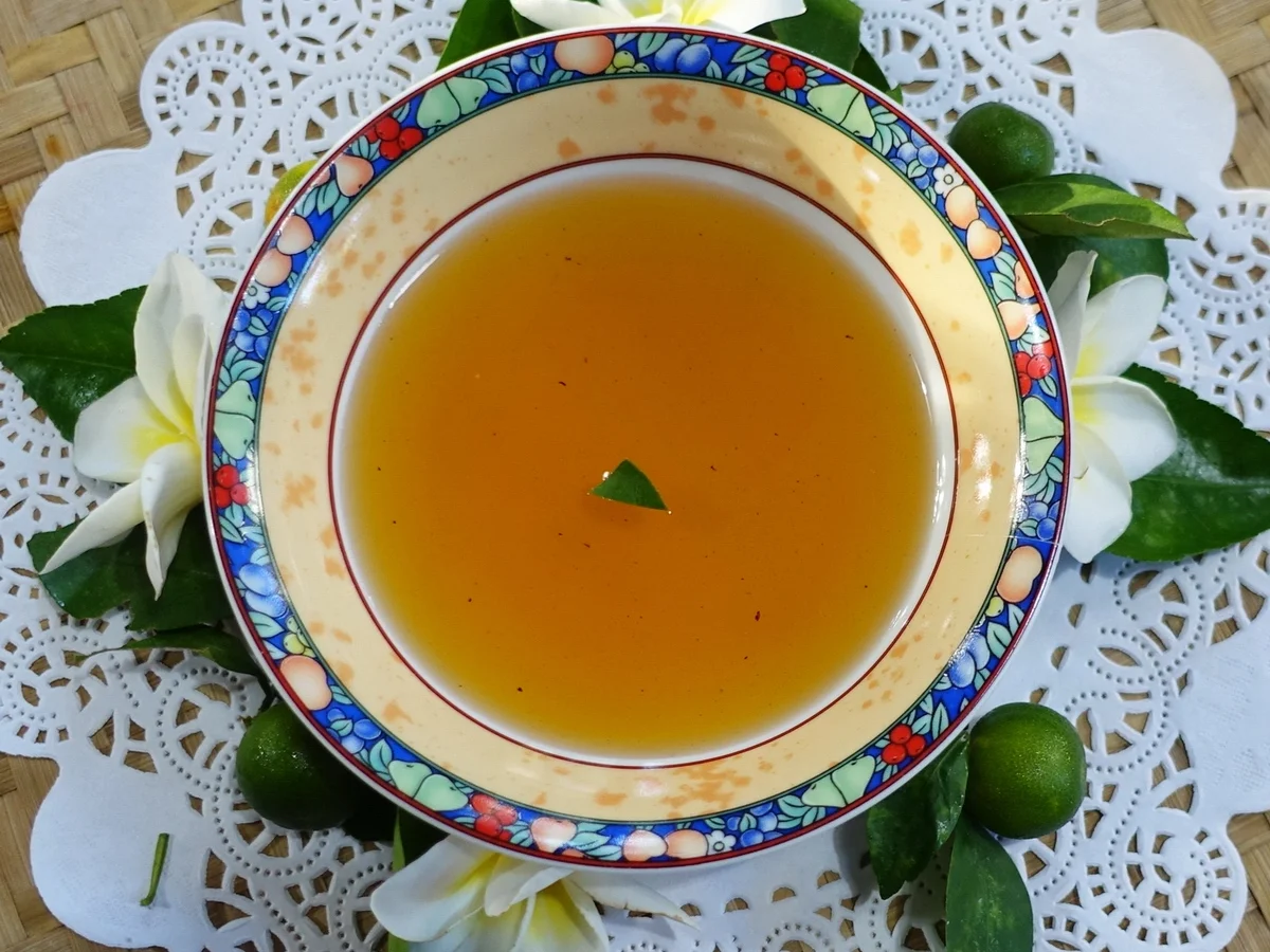 Setrop Jeruk Manis muda - Heller balinesischer Orangensirup ala Ayu - Rezept - Bild Nr. 2