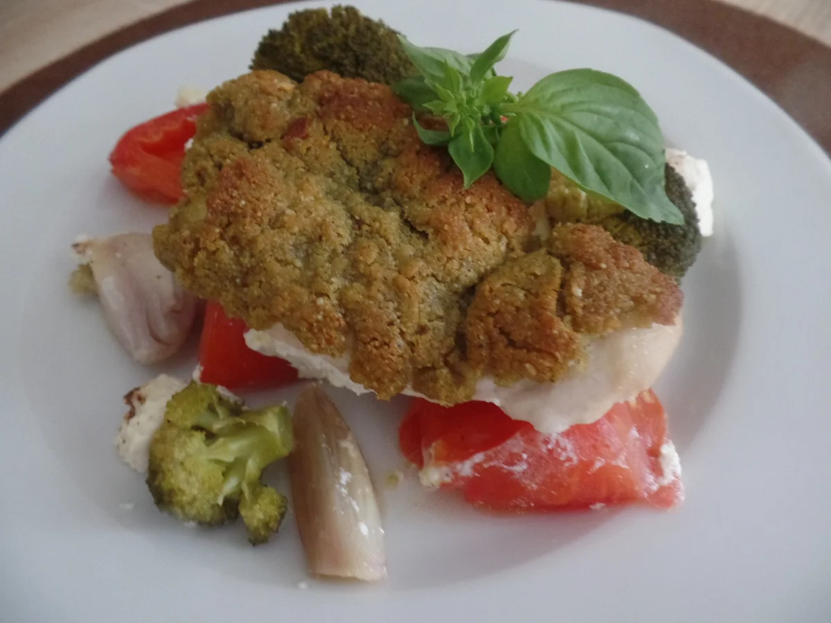 Rezept: Überbackene Hähnchenbrust Bild Nr. 8105 Überbackene Hähnchenbrust - Rezept - Bild Nr. 8105