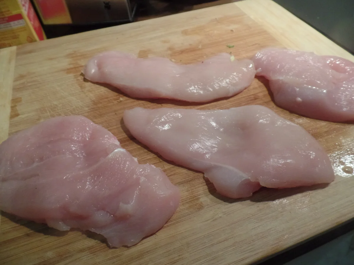 Rezept: Überbackene Hähnchenbrust Bild Nr. 8110 Überbackene Hähnchenbrust - Rezept - Bild Nr. 8110