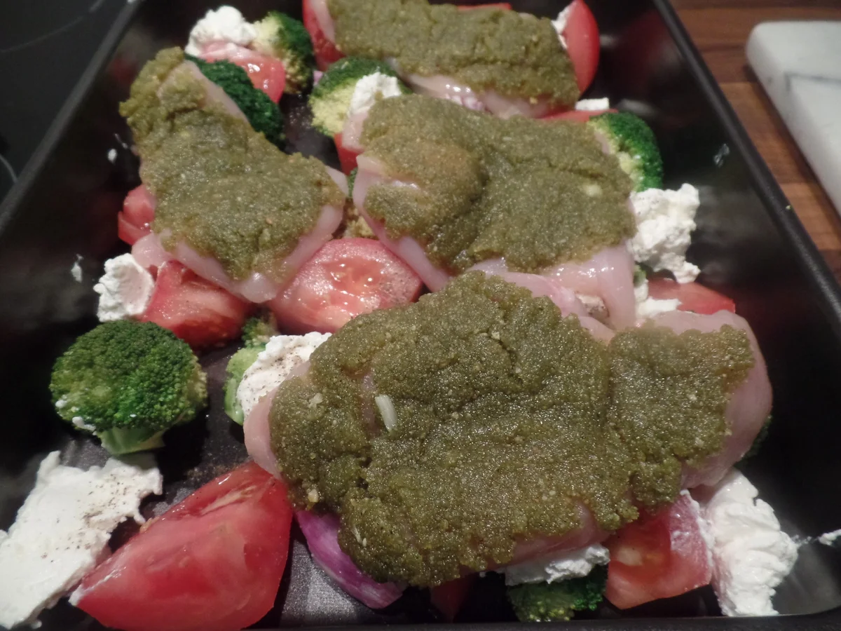 Rezept: Überbackene Hähnchenbrust Bild Nr. 8113 Überbackene Hähnchenbrust - Rezept - Bild Nr. 8113