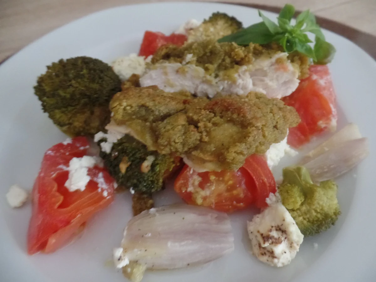 Rezept: Überbackene Hähnchenbrust Bild Nr. 8115 Überbackene Hähnchenbrust - Rezept - Bild Nr. 8115