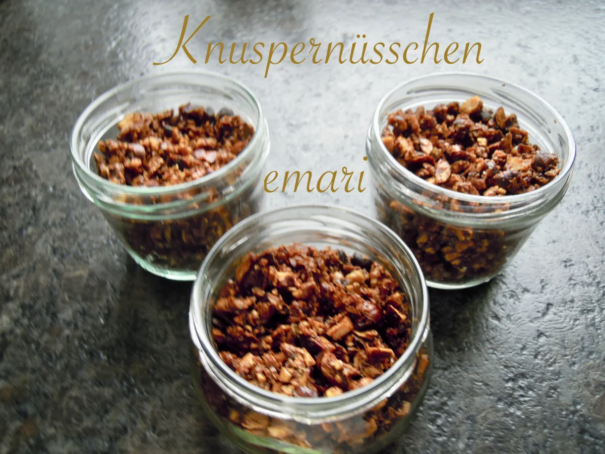 Rezept: Knusper Nüsschen Bild Nr. 8113 Knusper Nüsschen - Rezept - Bild Nr. 8113