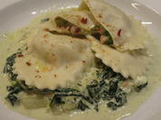 Pasta: Nudelherzen mit Spargelfüllung auf chremigem Mangold - Rezept - Bild Nr. 8105