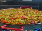 Paella mit Hähnchen & Chorizo (Es handelt sich hier natürlich nicht um das Original) - Rezept - Bild Nr. 8122