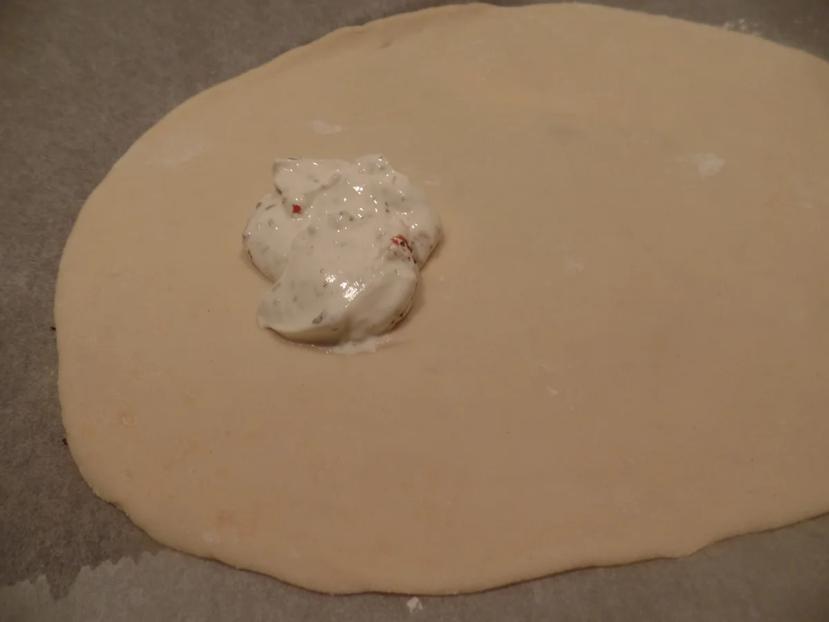 Rezept: Spargel-Flammkuchen Bild Nr. 8145 Spargel-Flammkuchen - Rezept - Bild Nr. 8145