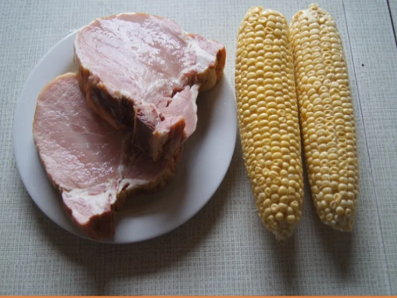 Paniertes Kasseler-Kotelett mit Knabber-Maiskolben - Rezept - Bild Nr. 3