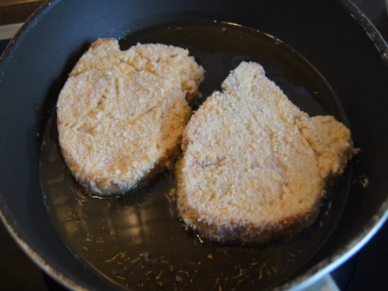 Paniertes Kasseler-Kotelett mit Knabber-Maiskolben - Rezept - Bild Nr. 5