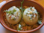 Gemüsezwiebeln mit pikanter Füllung - Rezept - Bild Nr. 2