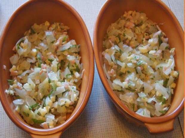 Gemüsezwiebeln mit pikanter Füllung - Rezept - kochbar.de