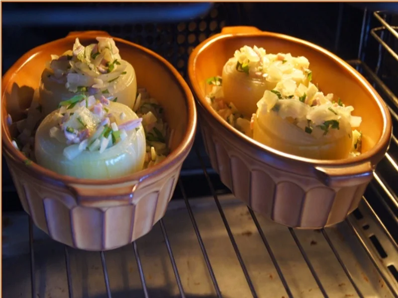 Rezept: Gemüsezwiebeln mit pikanter Füllung Bild Nr. 22 Gemüsezwiebeln mit pikanter Füllung - Rezept - Bild Nr. 22