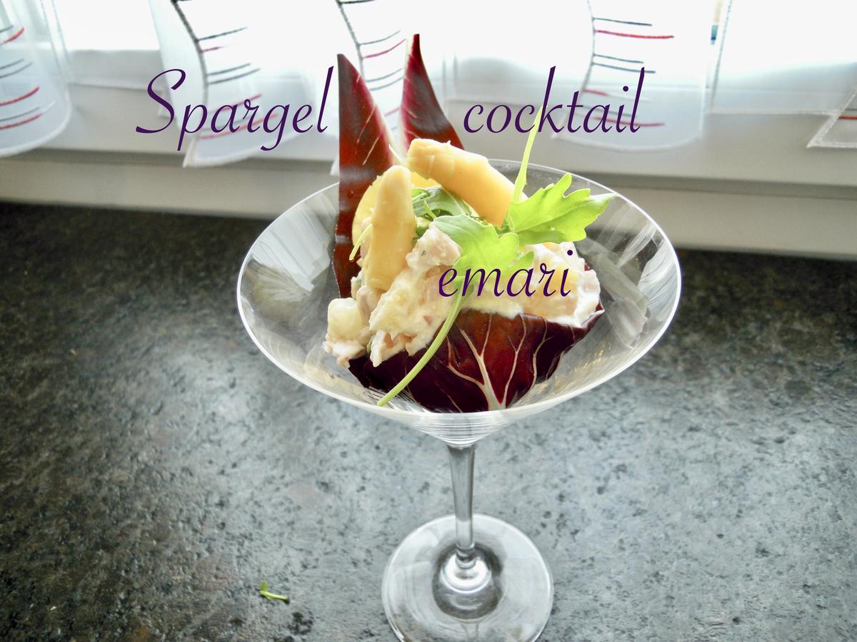 eleganter Spargel Cocktail - zum 10 Jahre KB Jubiläum - Rezept - Bild Nr. 8260